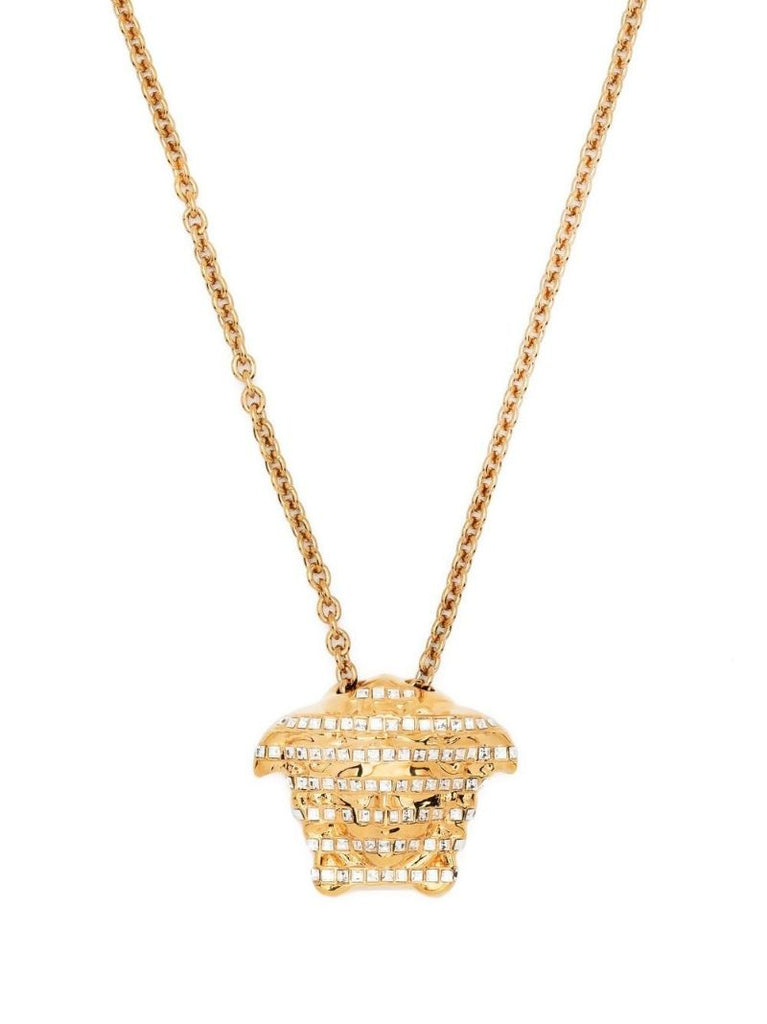 Gold-tone Medusa Necklace