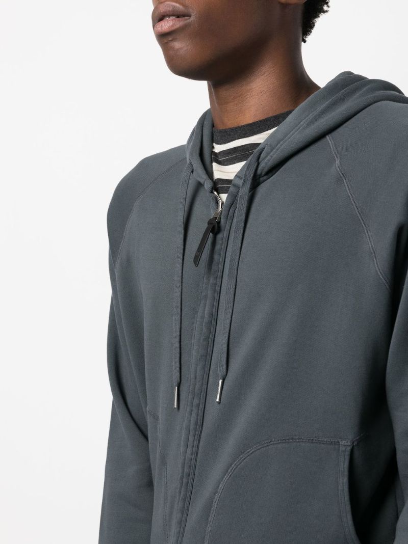 Grey Cotton Hoodie