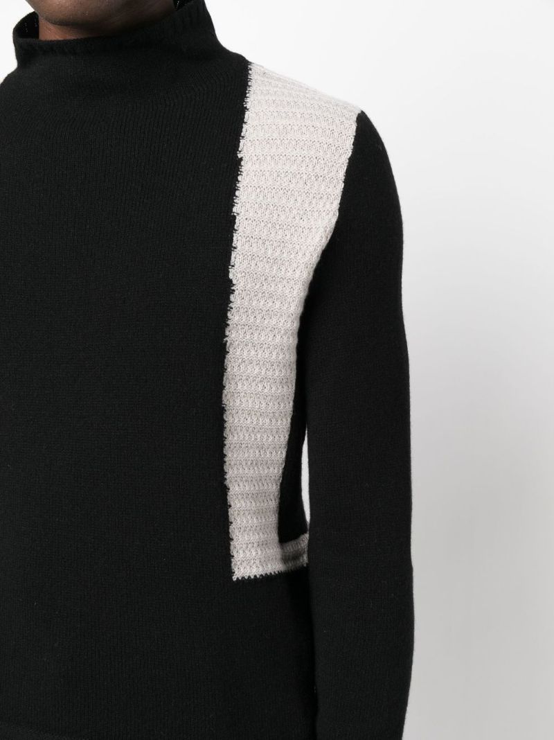 Black Mastodon Recycled Cashmere Sweater