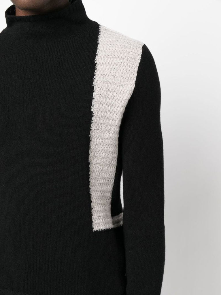 Black Mastodon Recycled Cashmere Sweater