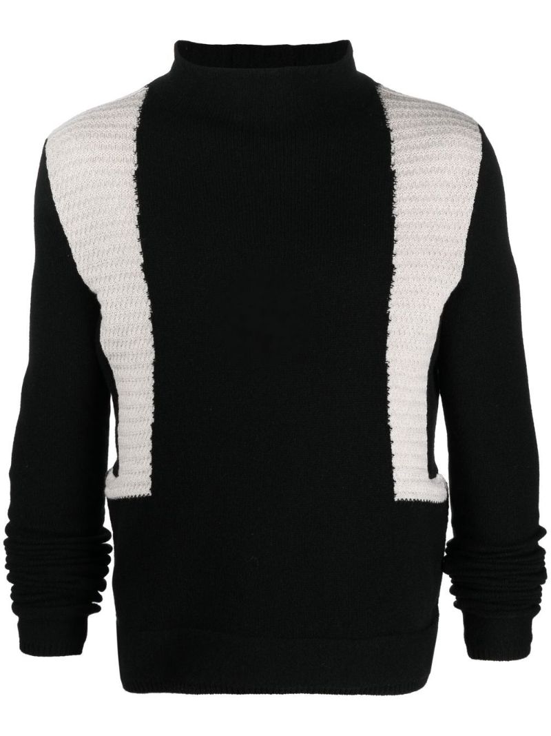 Black Mastodon Recycled Cashmere Sweater