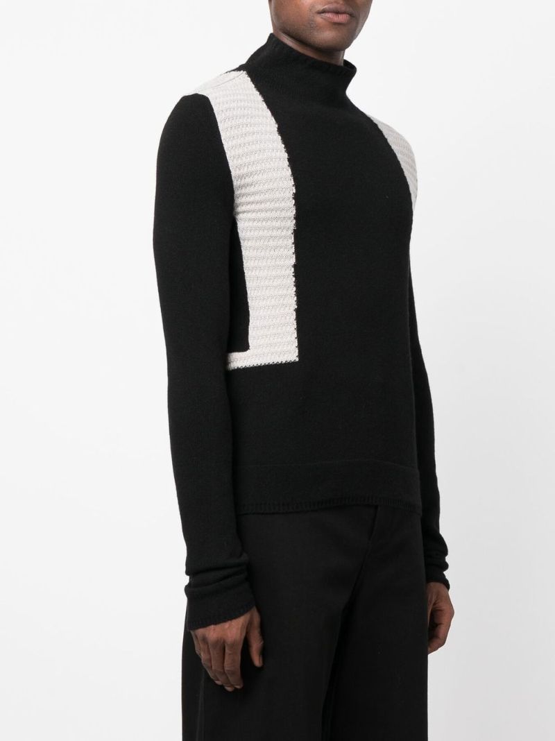 Black Mastodon Recycled Cashmere Sweater
