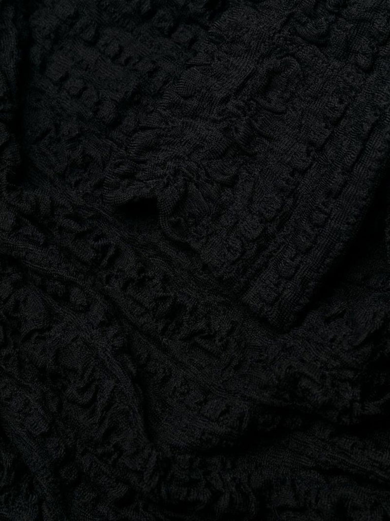 Black Halterneck Midi Dress
