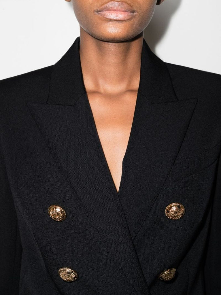 Double-breasted Wool Blazer