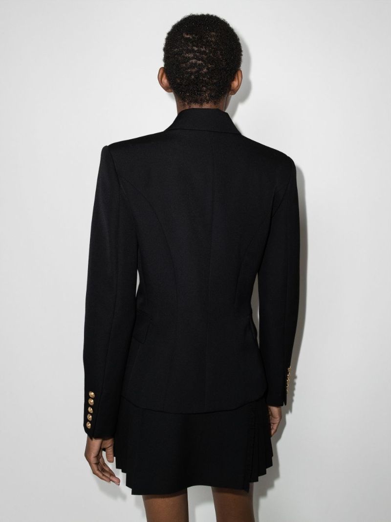Double-breasted Wool Blazer