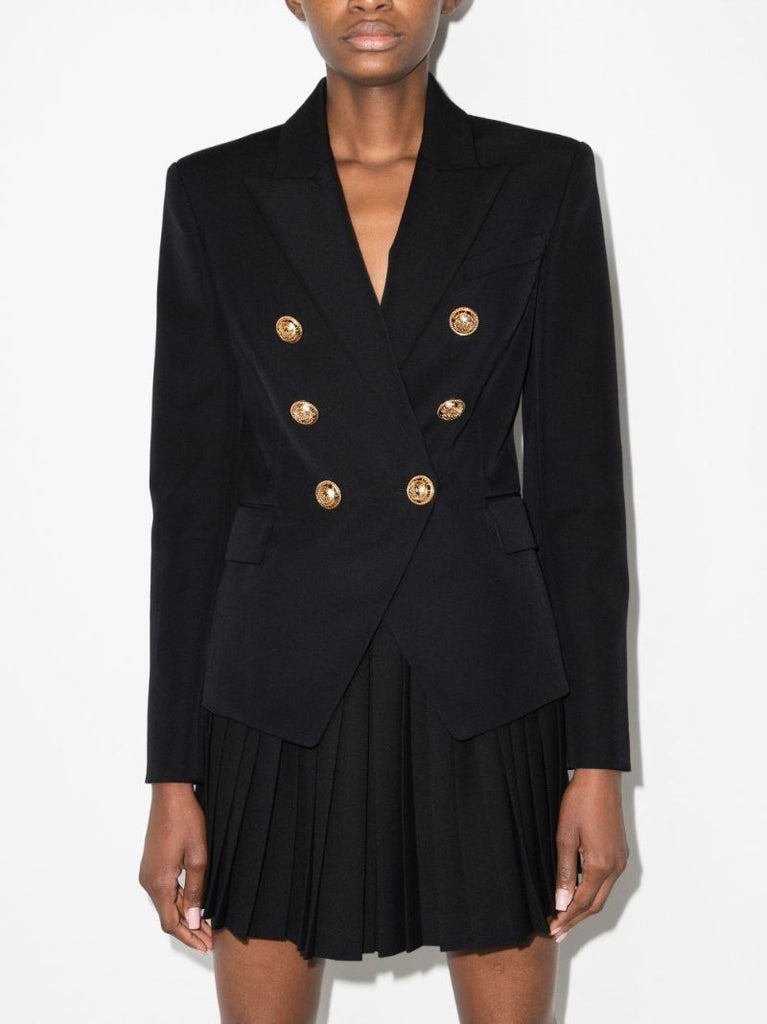 Double-breasted Wool Blazer