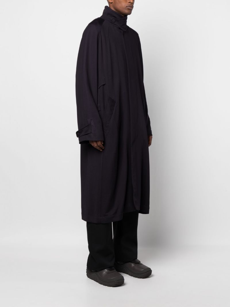 Blue Ria Ventilation Trench Coat