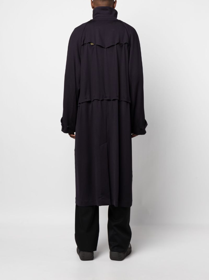 Blue Ria Ventilation Trench Coat