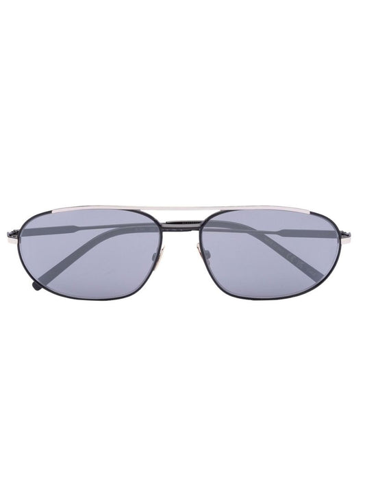 Black 561 Edgy Pilot-style Sunglasses