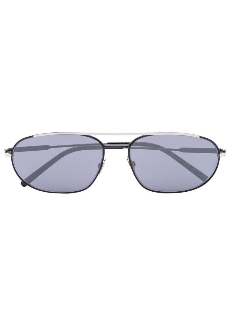 Black 561 Edgy Pilot-style Sunglasses