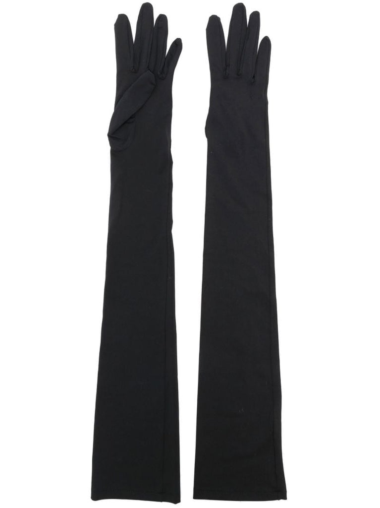 Black Glamour Elbow-length Gloves