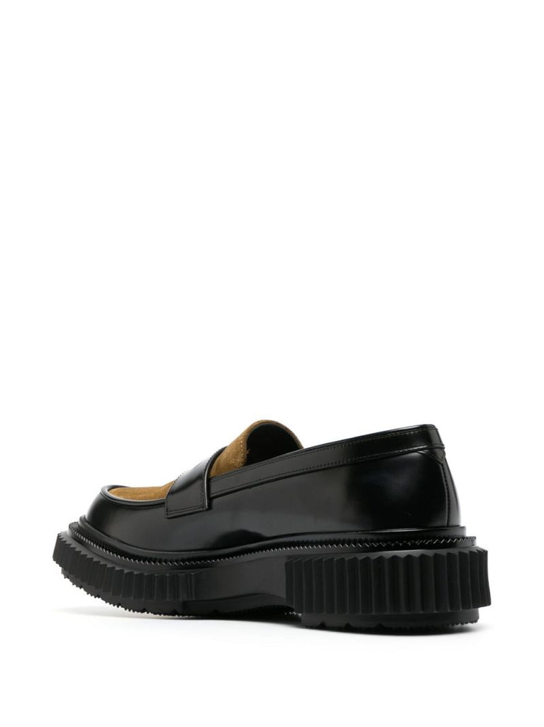 Black Type 192 Leather Loafers