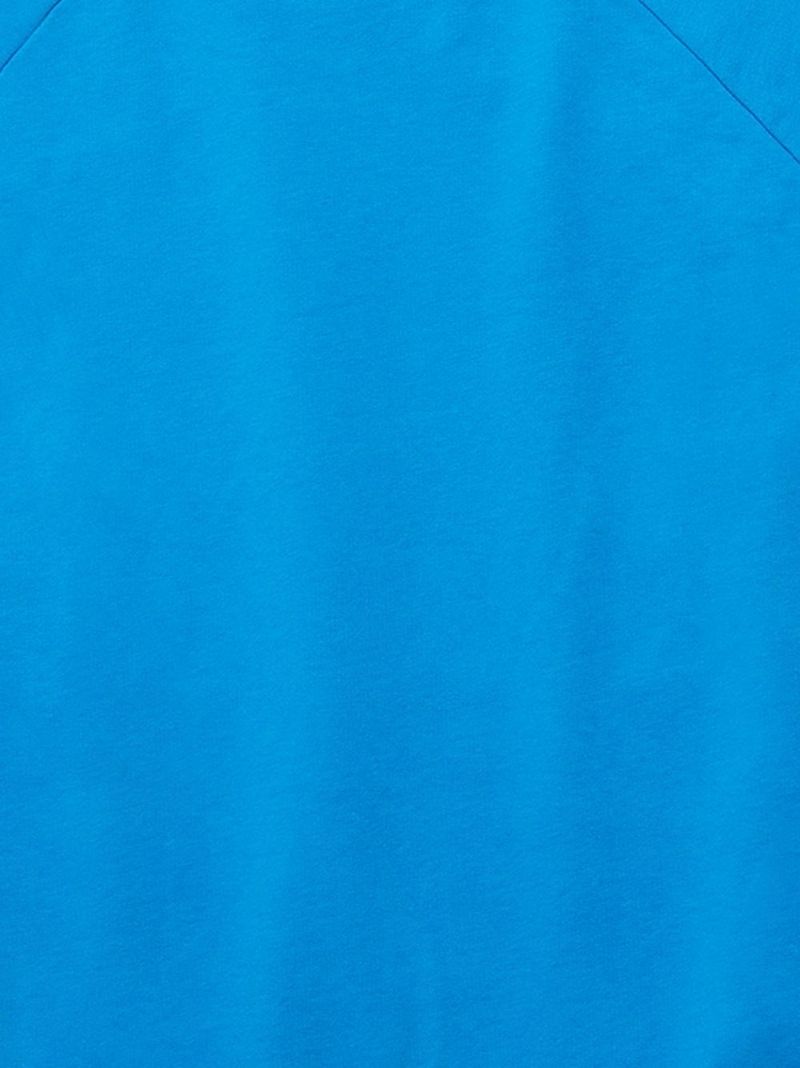X Adidas Blue Embroidered Logo Hoodie