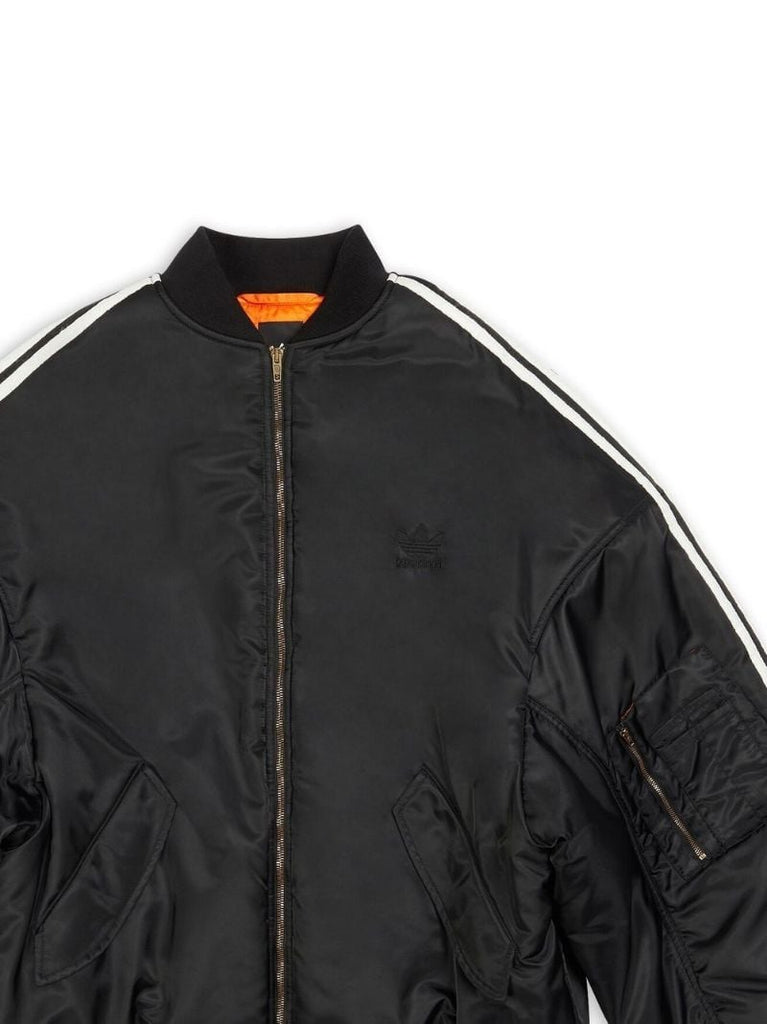 X Adidas Black Bomber Jacket