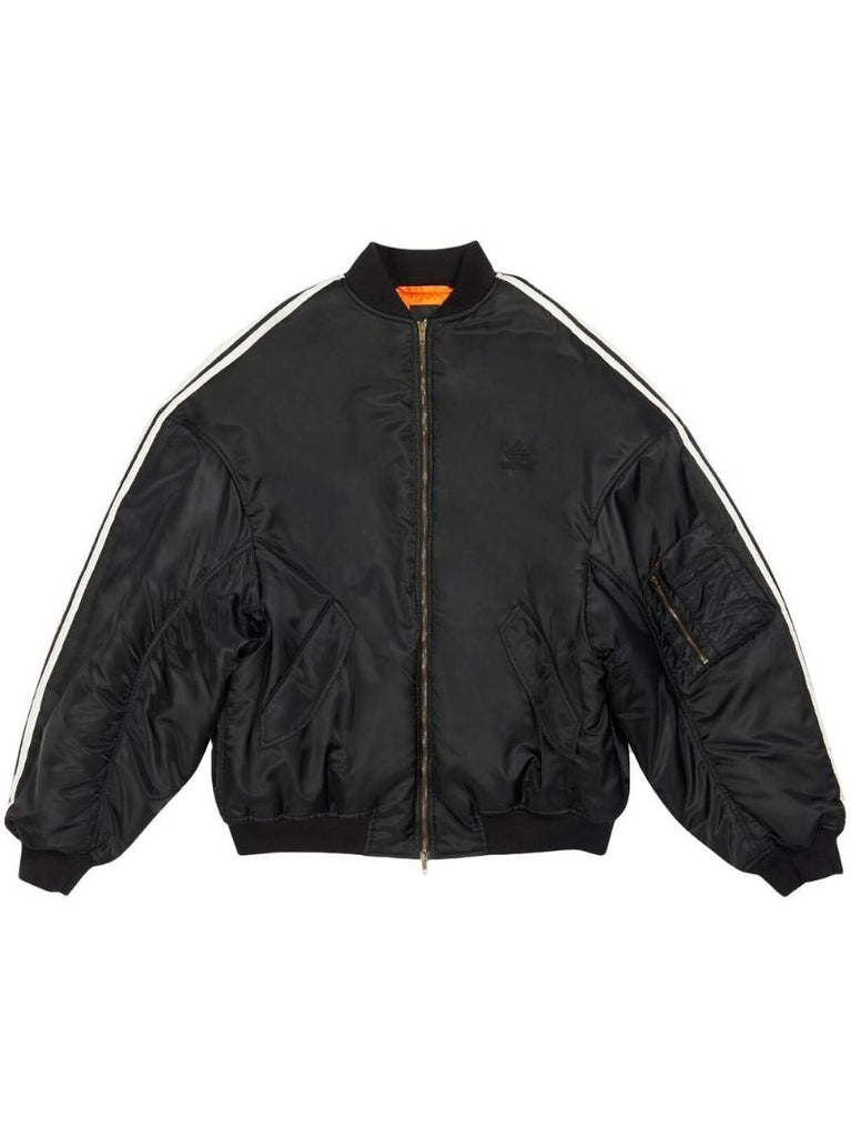 X Adidas Black Bomber Jacket