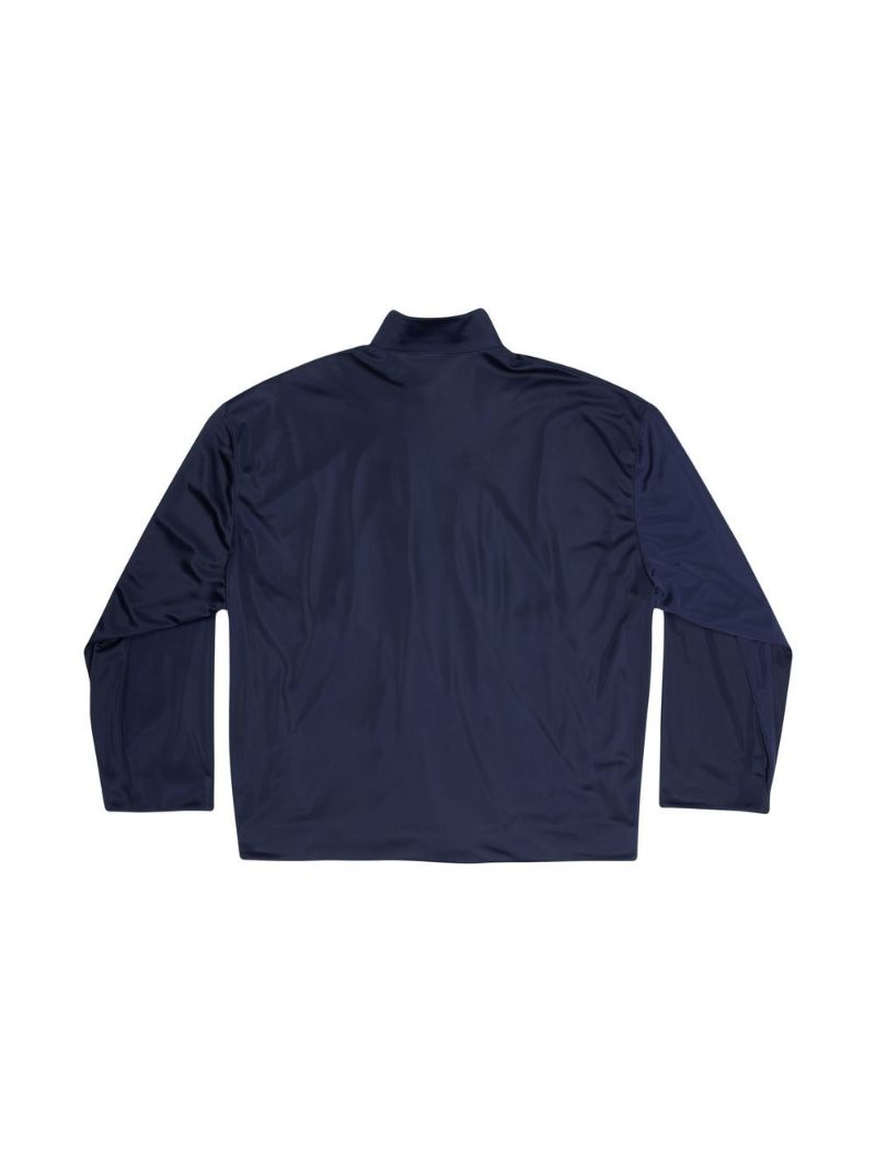 Blue Zip-up Track Jacket