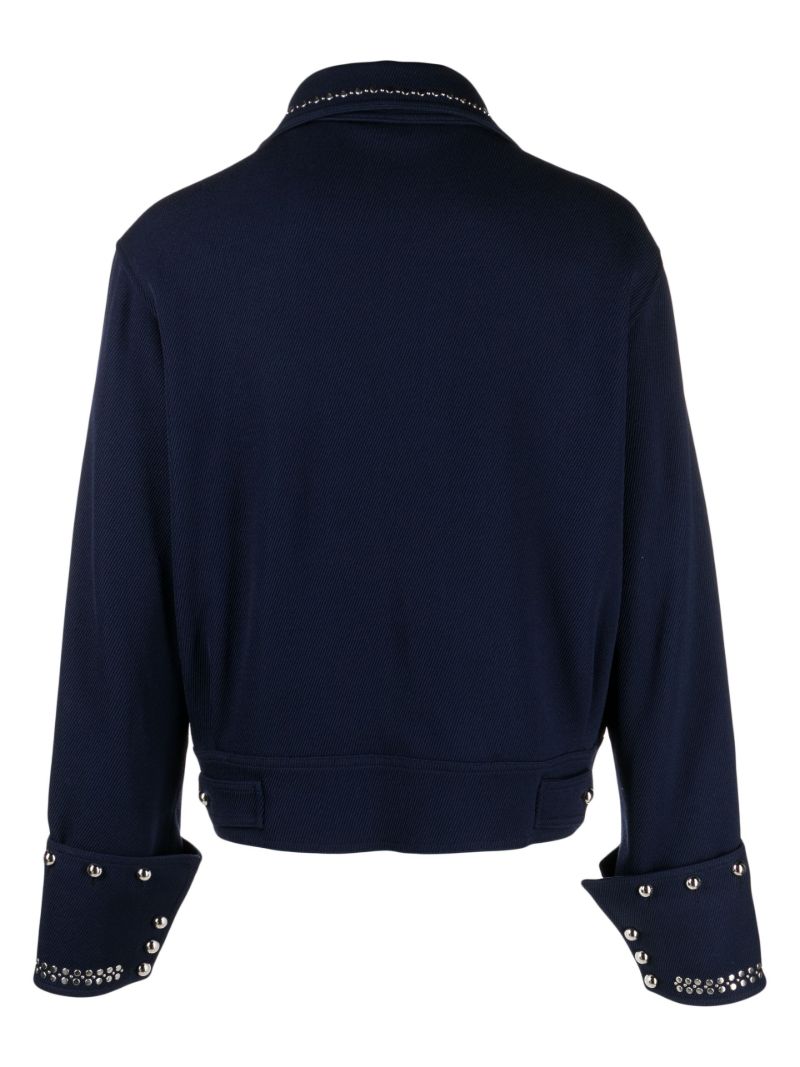 Blue Delta Studded Jacket