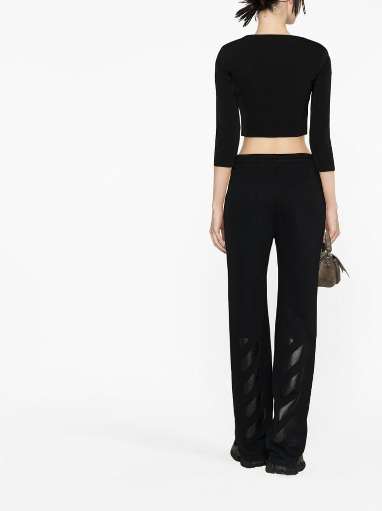 Black Tekla Crop Top