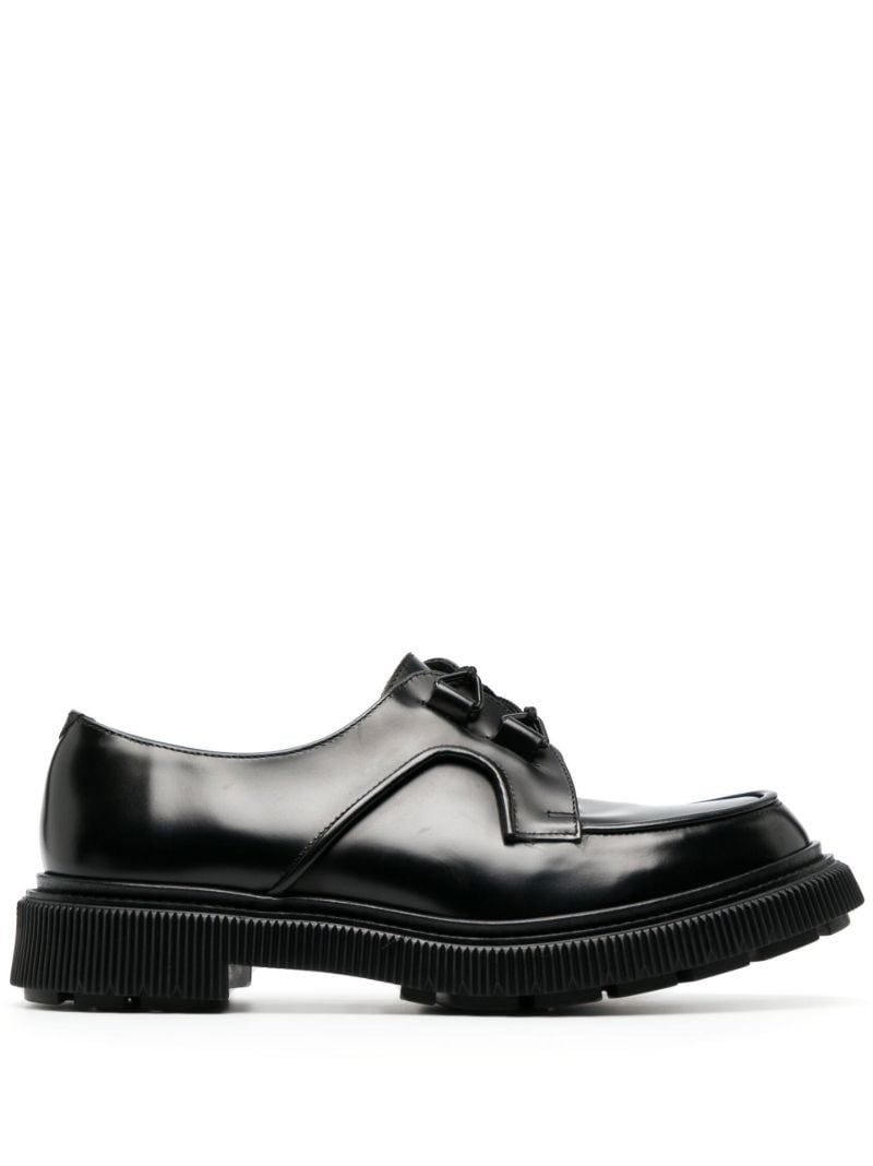 Black Type 175 Lace-up Leather Derby Shoes