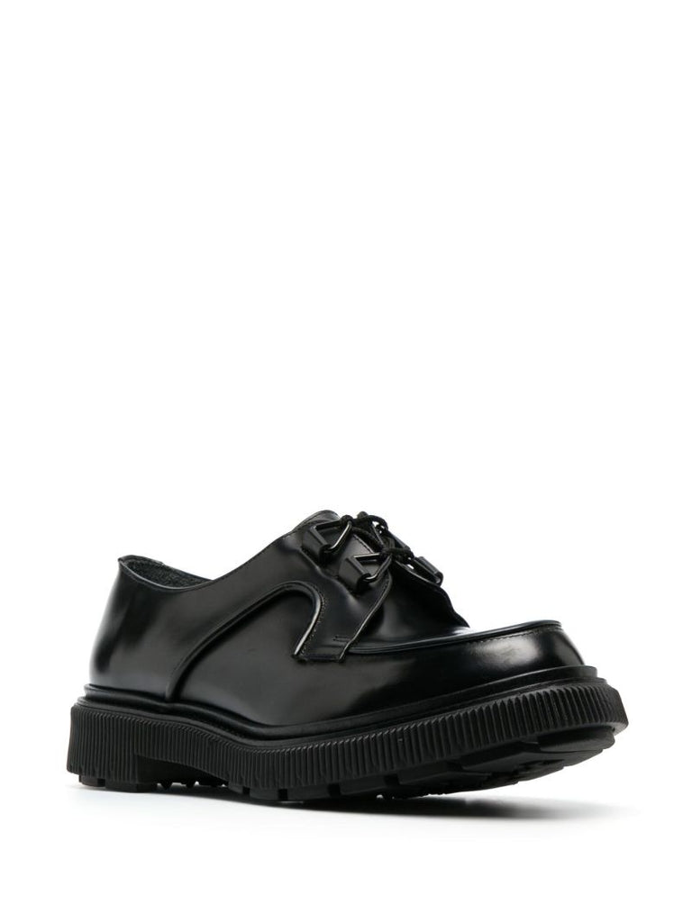 Black Type 175 Lace-up Leather Derby Shoes