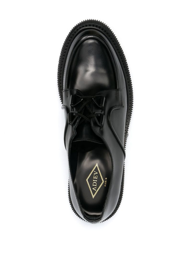 Black Type 175 Lace-up Leather Derby Shoes