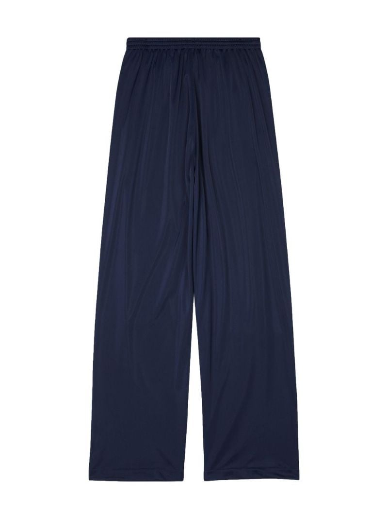 Blue Drop Crotch Trousers