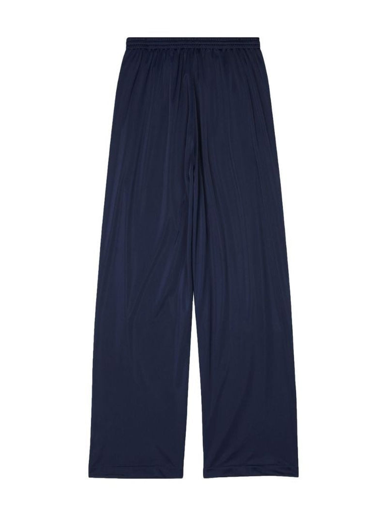 Blue Drop Crotch Trousers