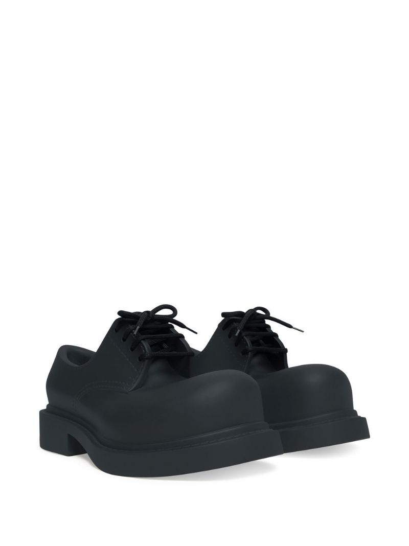 Black Steroid Derby Shoes