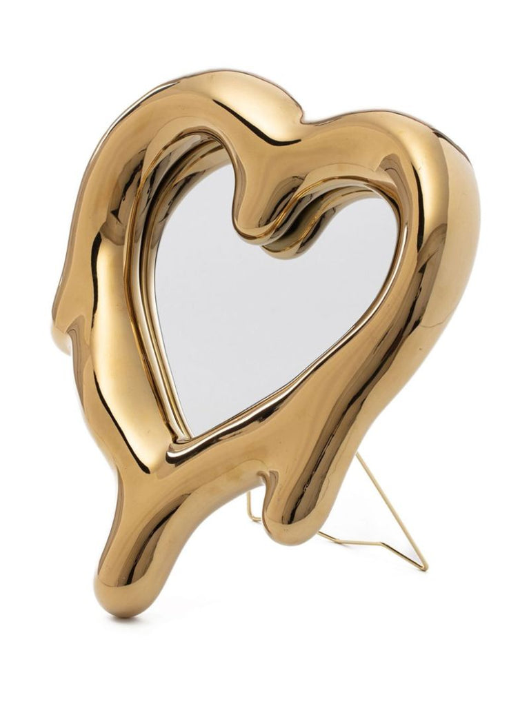 Gold-tone Melted Heart Photo Frame