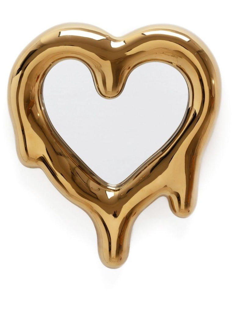 Gold-tone Melted Heart Photo Frame