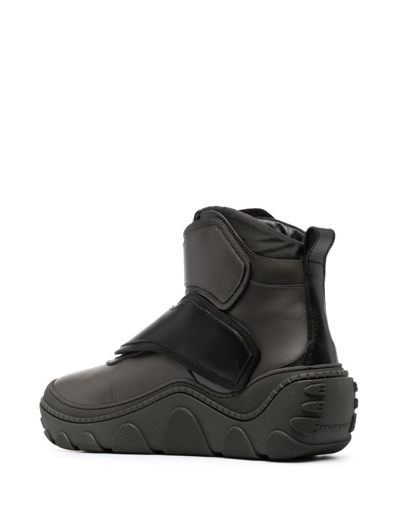 Green Tonkin Leather Ankle Boots