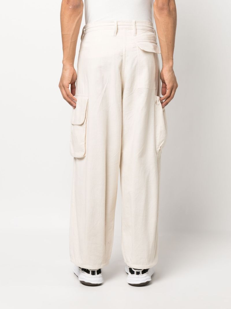 Neutral Organic Cotton Cargo Trousers