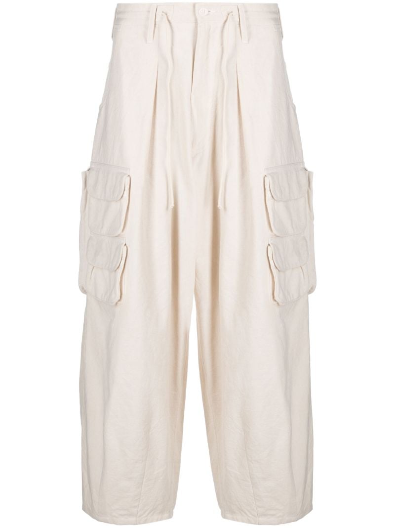 Neutral Organic Cotton Cargo Trousers