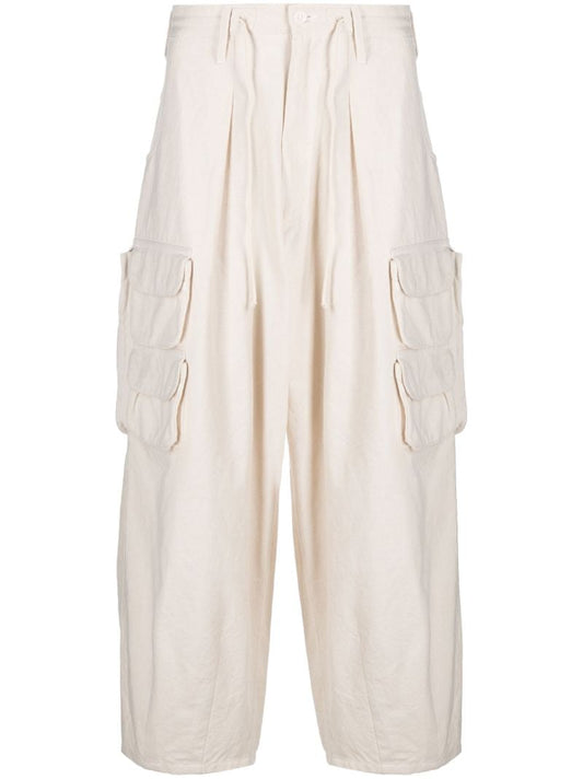 Neutral Organic Cotton Cargo Trousers