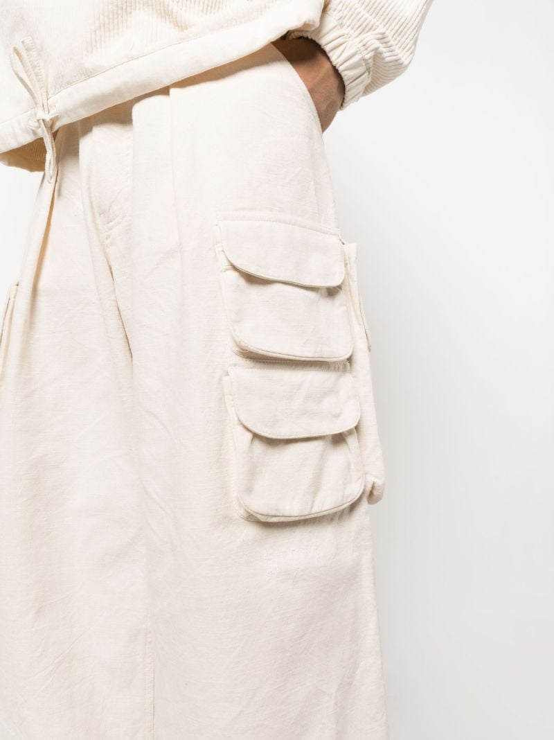 Neutral Organic Cotton Cargo Trousers