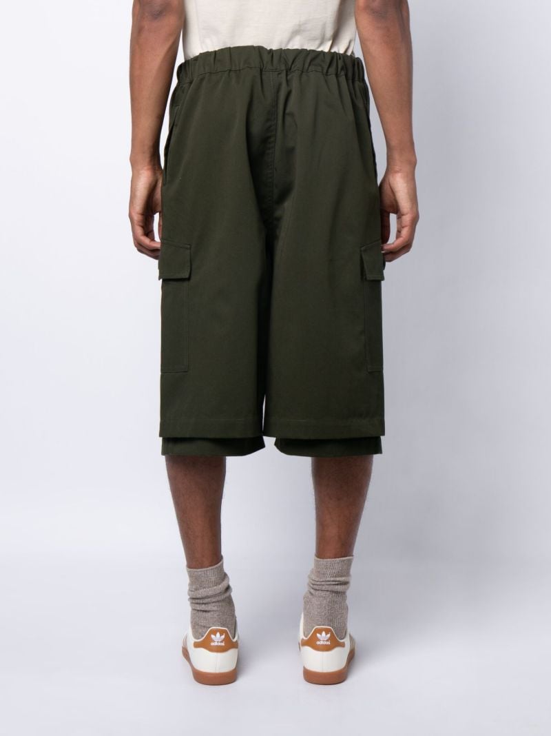 Khaki Xalam Cargo Shorts