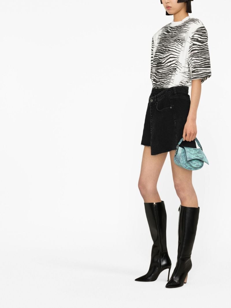 White Zebra Print T-shirt