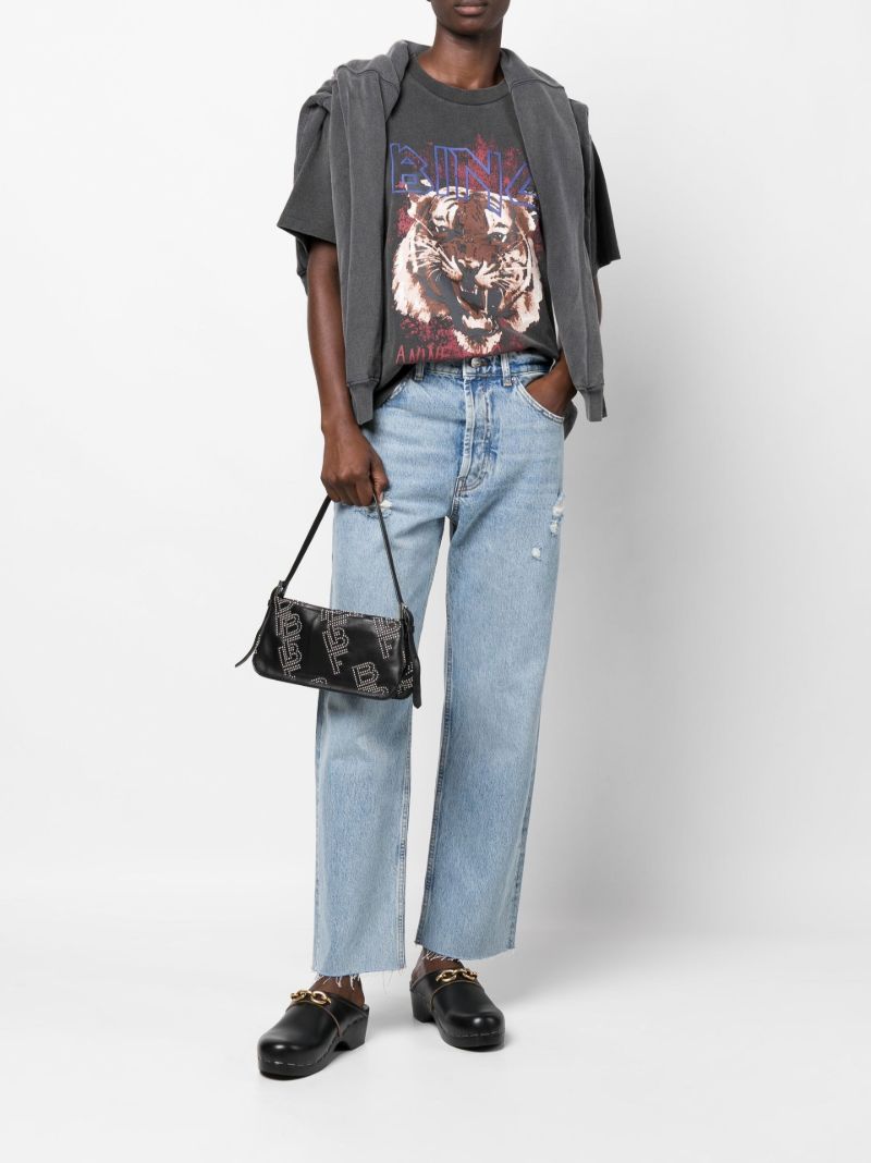 Blue Gavin Distressed Boyfriend Jeans