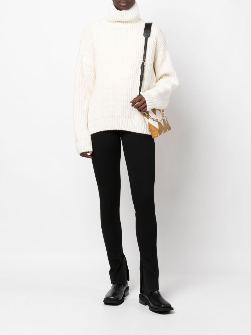 Black Max High Waist Trousers
