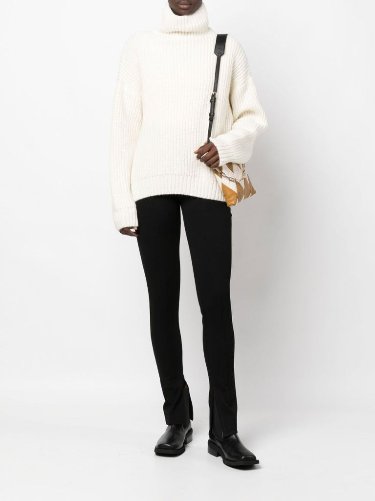 Black Max High Waist Trousers