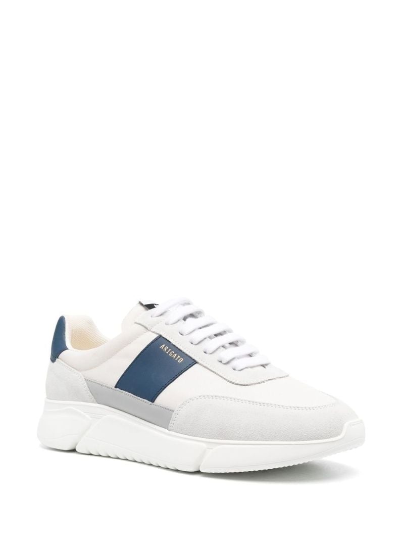 White Genesis Vintage Runner Sneakers