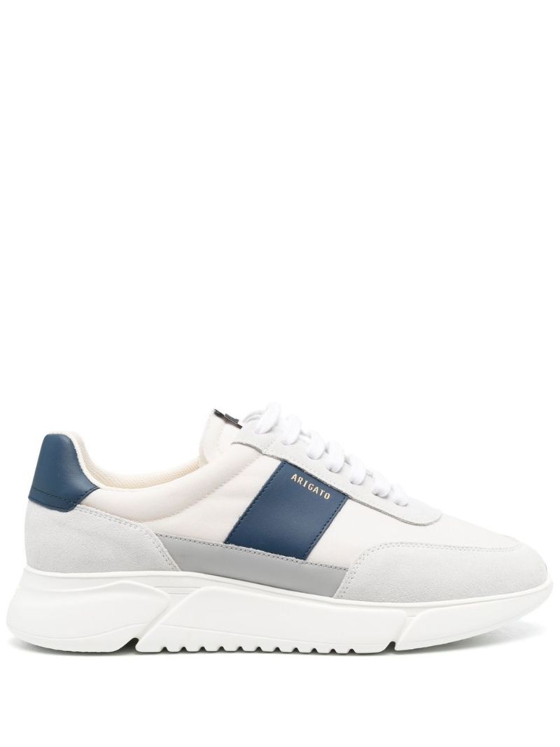 White Genesis Vintage Runner Sneakers