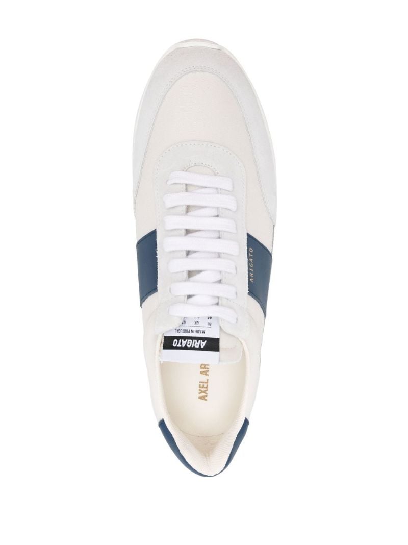 White Genesis Vintage Runner Sneakers