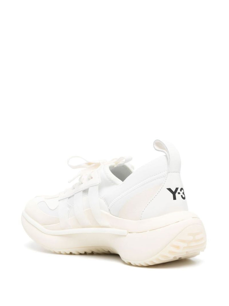 White Qisan Cozy Sneakers