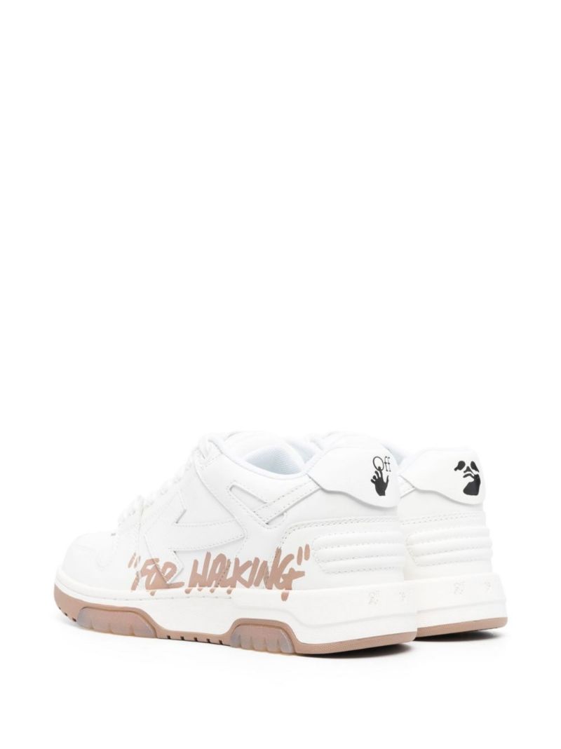 White Out of Office Ã¢â_x0082_¬Ë_x009c_for WalkingÃ¢â_x0082_¬â_x0084_¢ Leather Sneakers