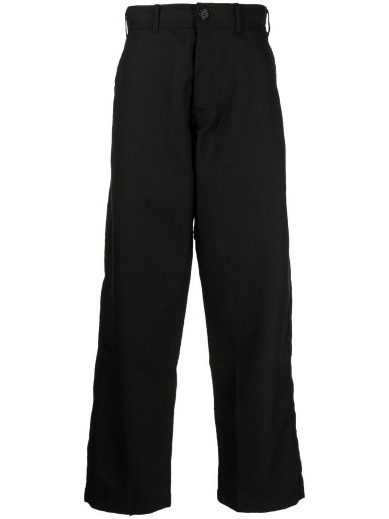 Black High Waist Wide-leg Trousers