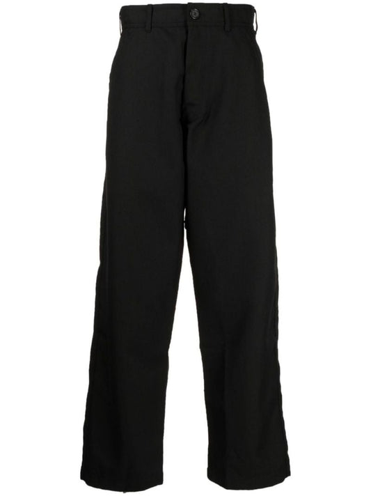 Black High Waist Wide-leg Trousers