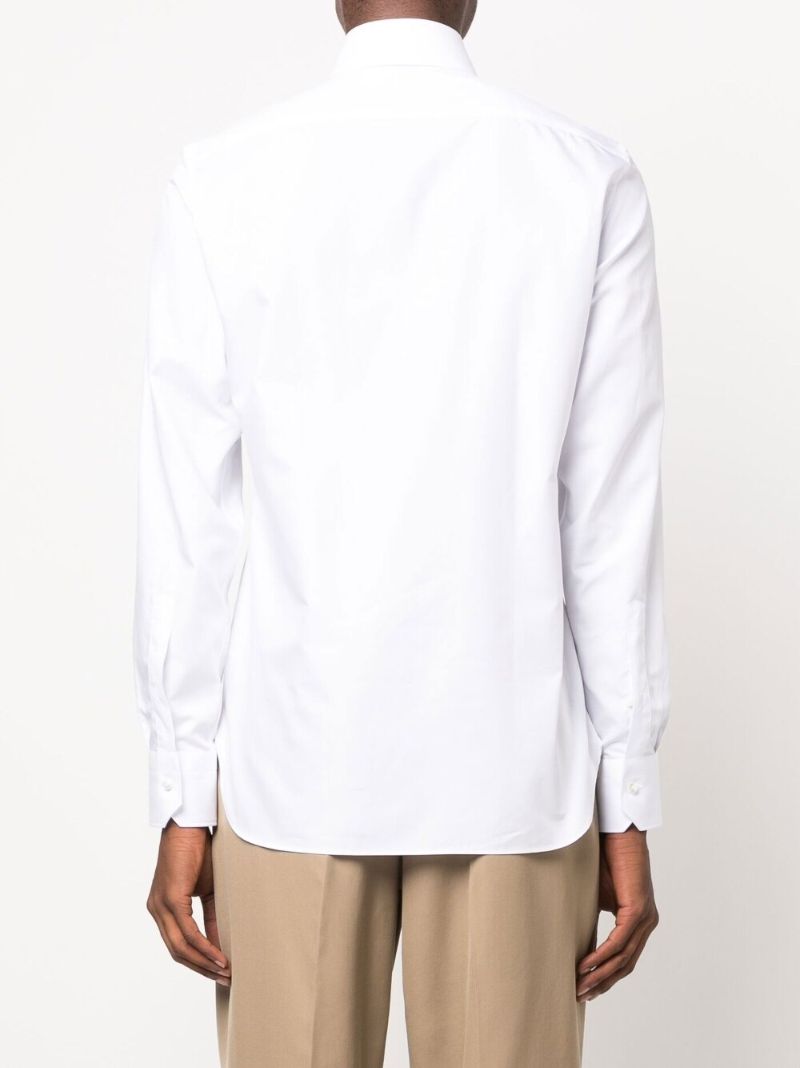 White Trofeo Cotton Shirt