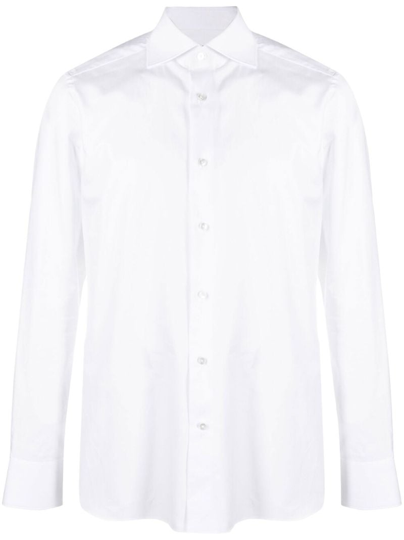 White Trofeo Cotton Shirt