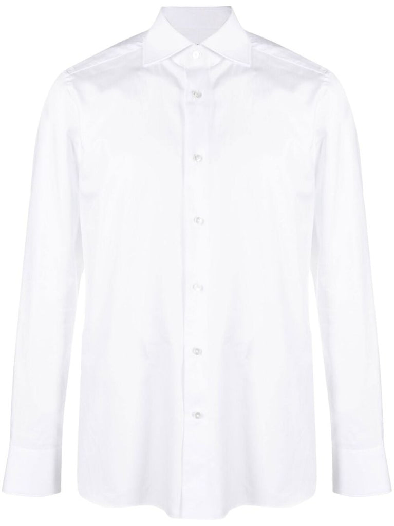 White Trofeo Cotton Shirt